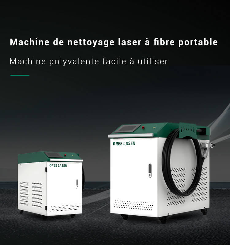 Machine de nettoyage laser portable